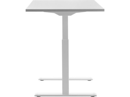 Topstar Bureau réglable en hauteur, (L)1.200 mm, blanc/gris