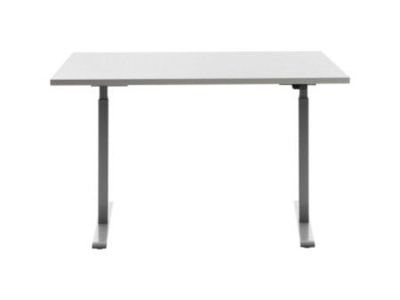Topstar Bureau réglable en hauteur, (L)1.200 mm, gris/gris