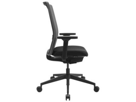Topstar Chaise de bureau pivotante 'Airwork G', noir/gris