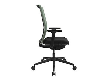 Topstar Chaise de bureau pivotante 'Airwork G', noir/menthe
