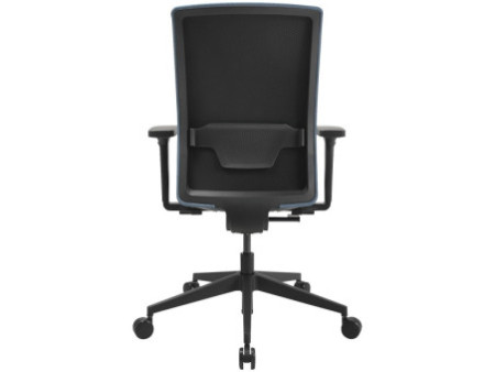 Topstar Chaise de bureau pivotante 'Airwork G', noir/pétrole