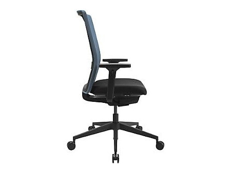 Topstar Chaise de bureau pivotante 'Airwork G', noir/pétrole