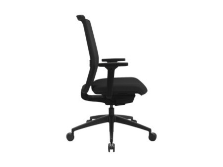 Topstar Chaise de bureau 'Sitness Airwork G', noir/noir
