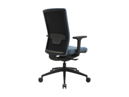 Topstar Chaise de bureau 'Sitness Airwork G', noir/pétrole