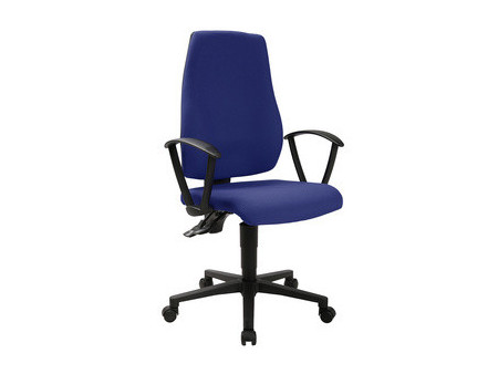 Topstar Chaise de bureau pivotante 'Maxx 500', bleu
