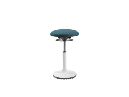 Topstar Tabouret 'BBT Coach', blanc/pétrole