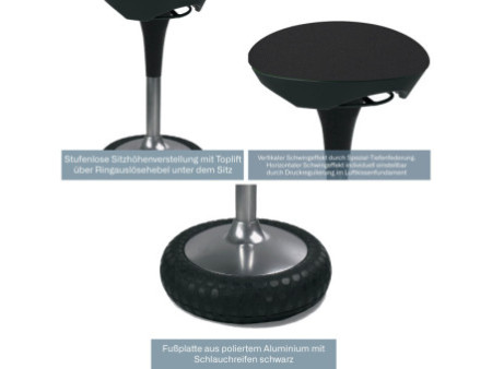 Topstar Tabouret 'Sitness 20', vert pomme
