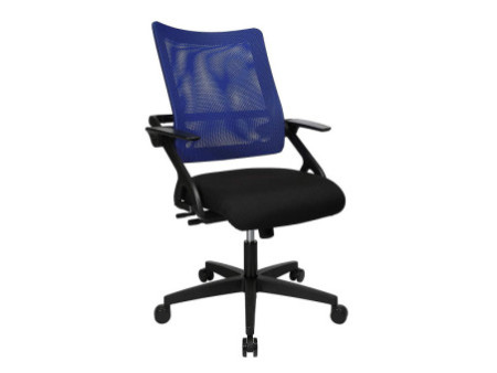 Topstar Fauteuil de bureau 'New S'move', noir / bleu
