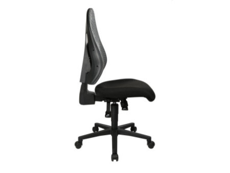 Topstar Chaise de bureau pivotante 'Free Art', gris clair