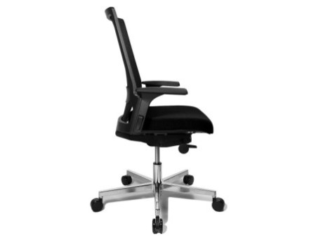 Topstar Chaise de bureau pivotante 'T300', noir / noir