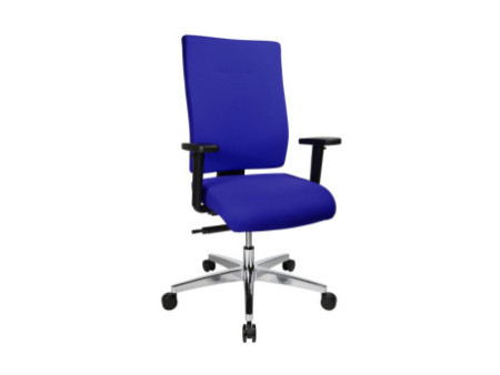 Topstar Chaise de bureau pivotante 'Profi Star 15', bleu