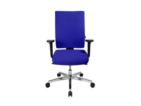 Topstar Chaise de bureau pivotante 'Profi Star 15', bleu