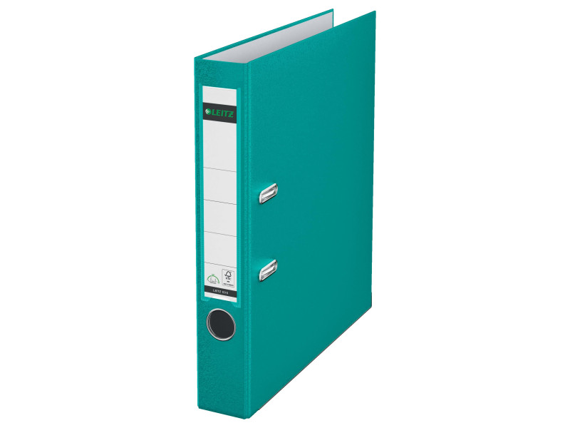 LEITZ Classeur à levier 180 degrés, A4, 52 mm, turquoise