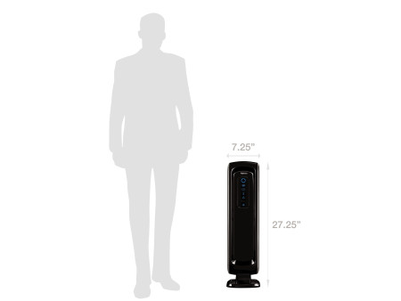 Fellowes Purificateur d'air AeraMax 90, noir