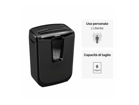 Fellowes Destructeur de documents Powershred LX25, noir