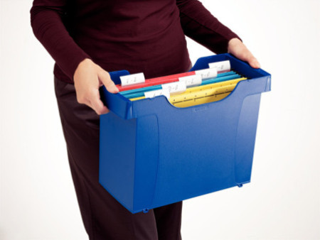 LEITZ Mini bac de rangement pour dossier suspendu Plus,