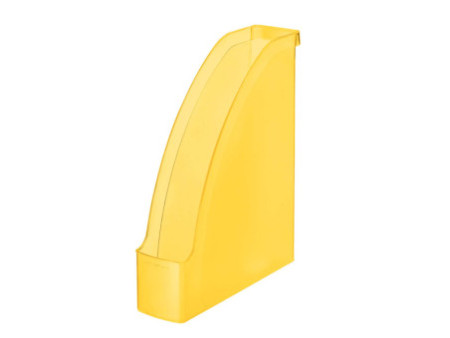 LEITZ Porte-revue Plus, A4, polystyrène, jaune translucide