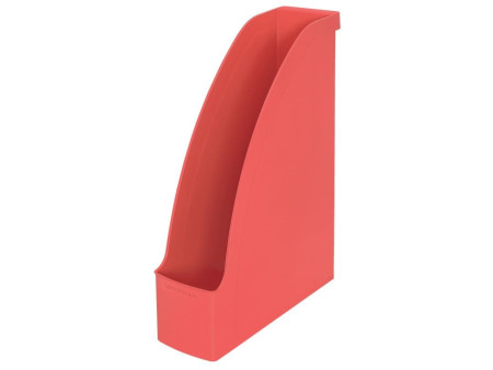 LEITZ Porte-revues Recycle, format A4, PS, rouge clair