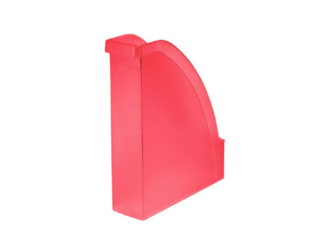 LEITZ Porte-revue Plus, A4, polystyrène, rouge translucide