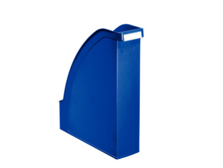 LEITZ Boîte à pans coupés Plus,A4, en polystyrène, bleu