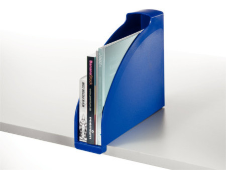 LEITZ Boîte à pans coupés Plus,A4, en polystyrène, bleu
