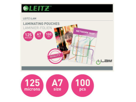 LEITZ Pochette de plastification, A7, brillant, 250 microns