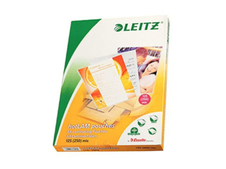 LEITZ Pochette de plastification, A4, brillant, 250 microns