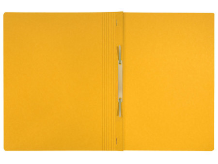 LEITZ Chemise à lamelle Recycle, A4, carton, jaune