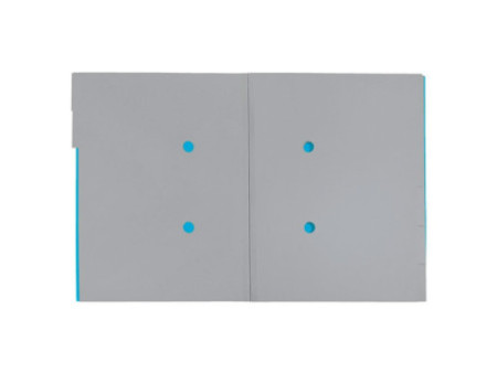 LEITZ Chemise trieur Recycle, A4, carton, bleu
