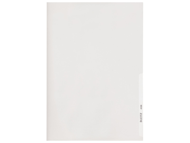 LEITZ Pochette transparente Premium, A4, PVC, transparent
