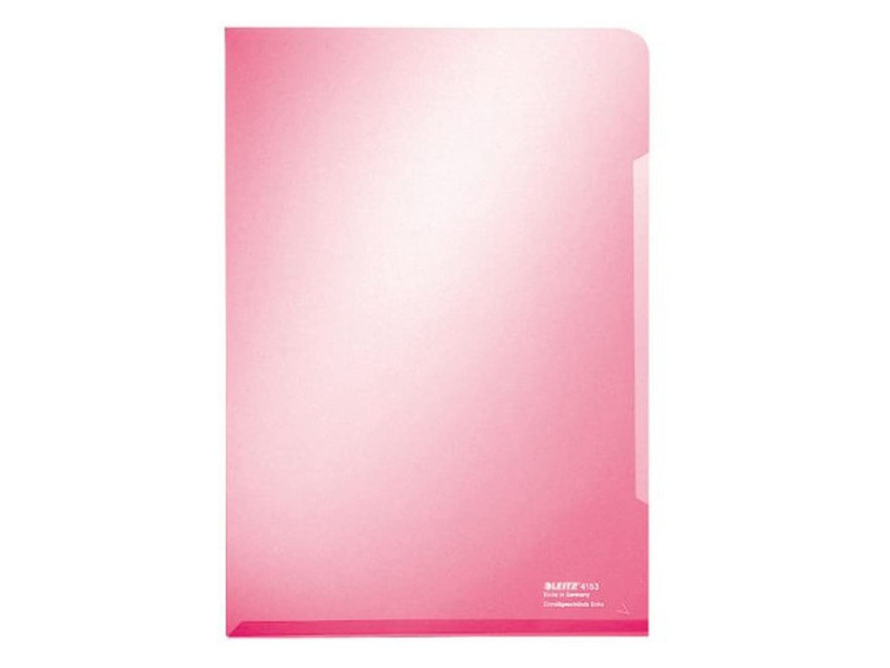 LEITZ Pochette Super Premium, A4, PVC, 0,15 mm, rouge