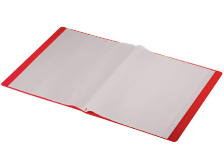 LEITZ Protège-documents Recycle, A4, PP, 40 pochettes, rouge