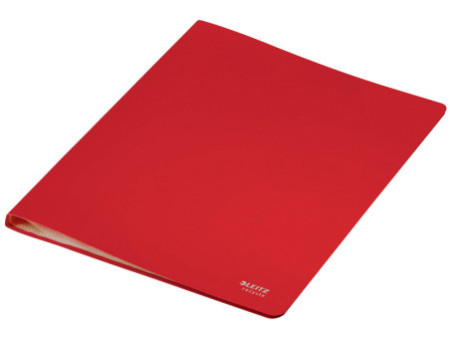 LEITZ Protège-documents Recycle, A4, PP, 40 pochettes, rouge