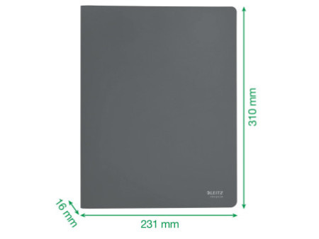 LEITZ Protège-documents Recycle, A4, PP, 40 pochettes, rouge