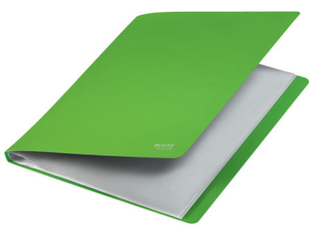 LEITZ Protège-documents Recycle, A4, PP, 40 pochettes, vert