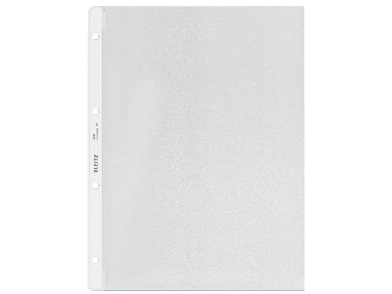 LEITZ Pochette perforée, A4, PP, grainé, 0,13 mm,