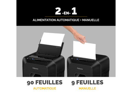 Fellowes Destructeur de documents AutoMax 90M