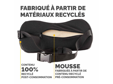 Fellowes Coussin lombaire Breyta, noir