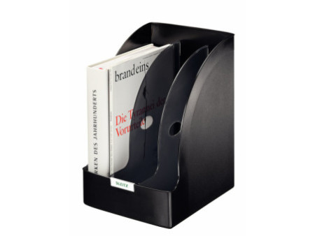 LEITZ Porte-revue Plus Jumbo, format A4, polystyrène, noir