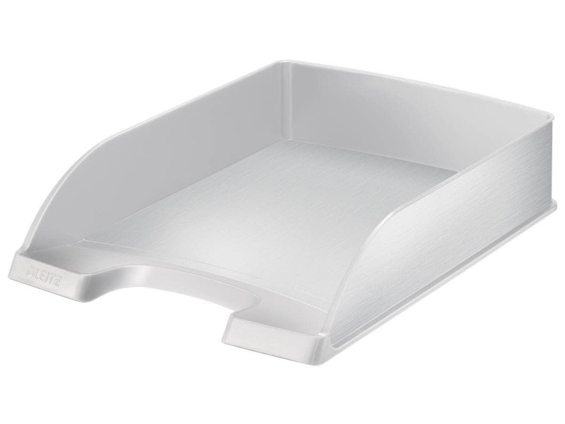 LEITZ Corbeille à courrier Style, A4, polystyrène, blanc