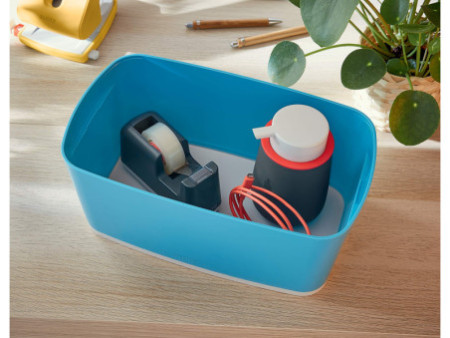 LEITZ Boîte de rangement My Box Cosy, 5 litres, bleu