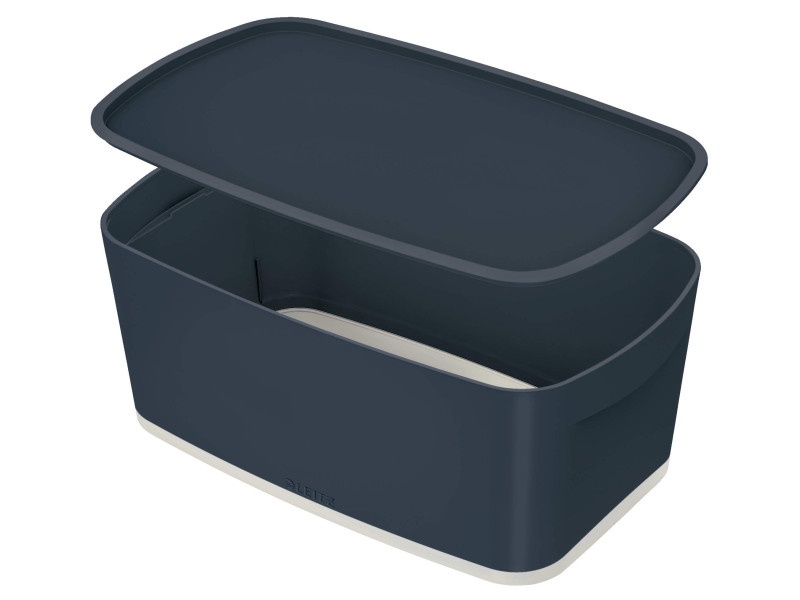 LEITZ Boîte de rangement My Box Cosy, 5 litres, gris