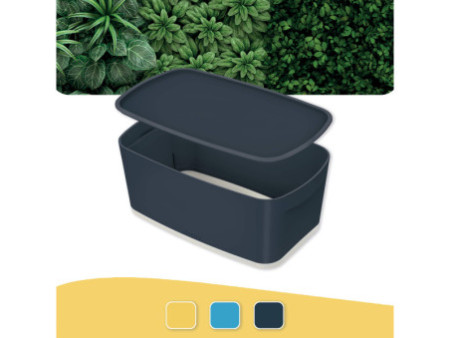 LEITZ Boîte de rangement My Box Cosy, 5 litres, gris