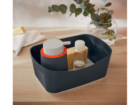 LEITZ Bac de rangement My Box Cosy, A5, gris/gris clair