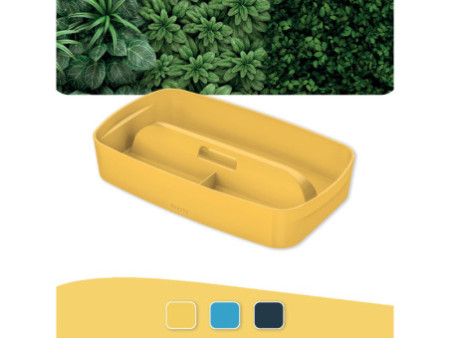 LEITZ Organiseur pour boîte de rangement My Box Cosy, jaune