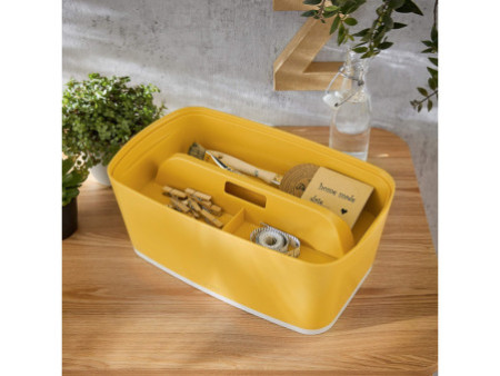 LEITZ Organiseur pour boîte de rangement My Box Cosy, jaune