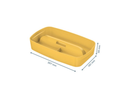 LEITZ Organiseur pour boîte de rangement My Box Cosy, jaune