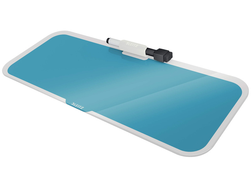 LEITZ Bloc-notes en verre Cosy pour le bureau, bleu