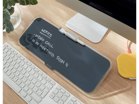 LEITZ Bloc-notes en verre Cosy pour le bureau, gris