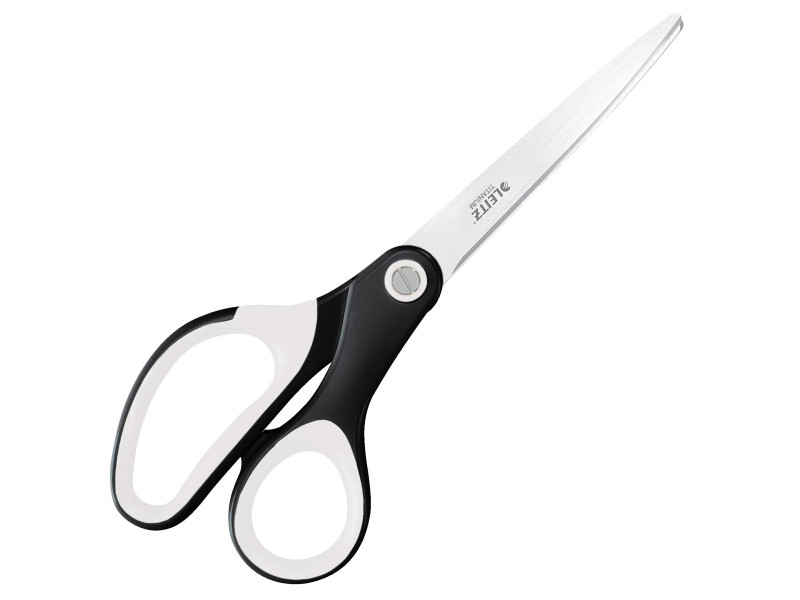 LEITZ ciseaux WOW Titan, longueur: 205 mm (8'), noir métal